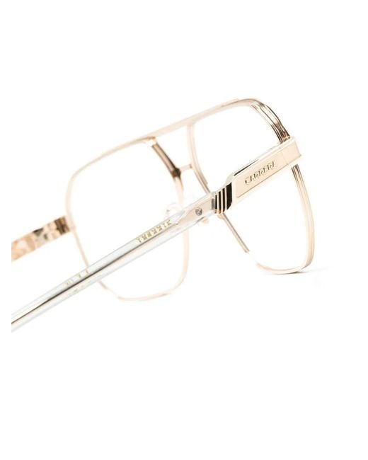 Carrera Natural Logo-Engraved Pilot-Frame Glasses for men
