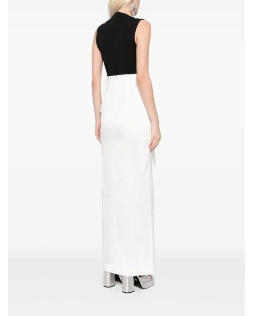 Solace London White Ally Maxi Dress