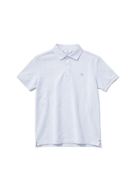 Jacob Cohen Blue Logo-Detail Short-Sleeve Polo Shirt for men