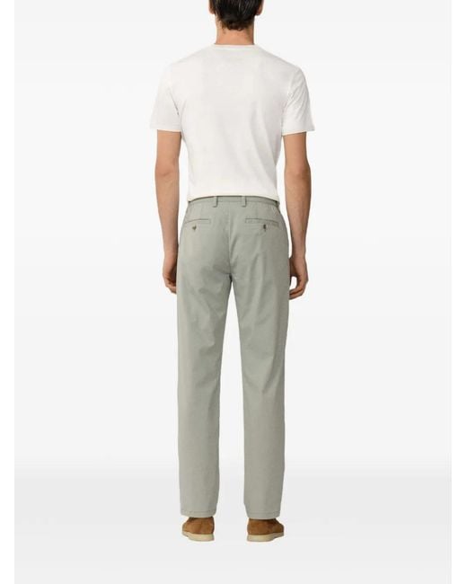 Hackett Green Pleated Light Comfort Trousers for men