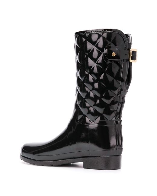 hunter quilted wellies