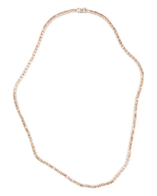 Izabel Display White Tennis Necklace