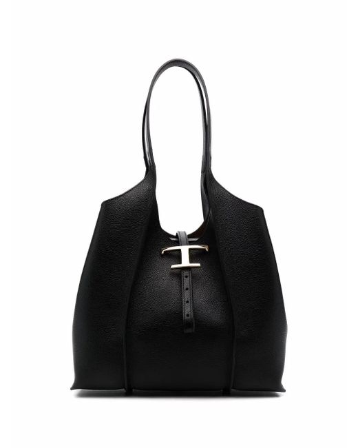 Tod's Black Shopper & Totes