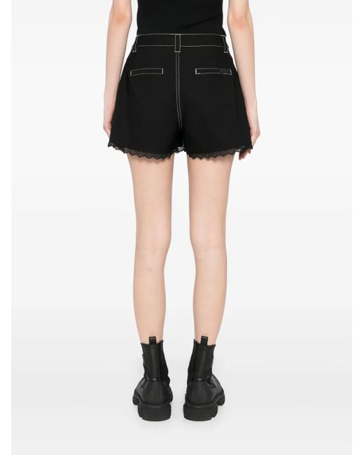 Musium Div. Black Pleated Skort