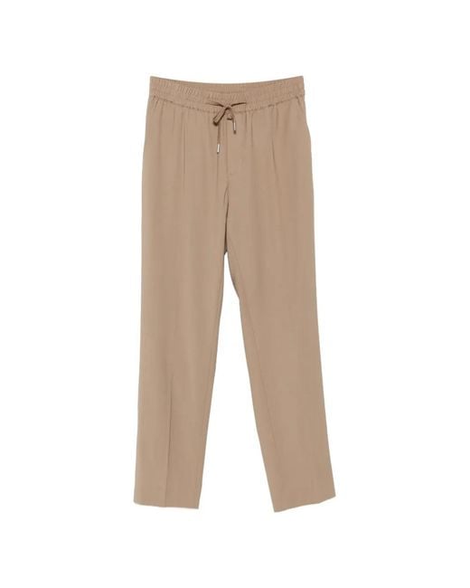 Sandro Natural Elastic-Waistband Trousers for men