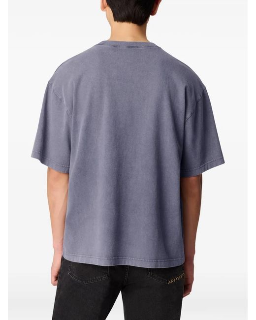 Axel Arigato Blue Honor Washed T-Shirt for men