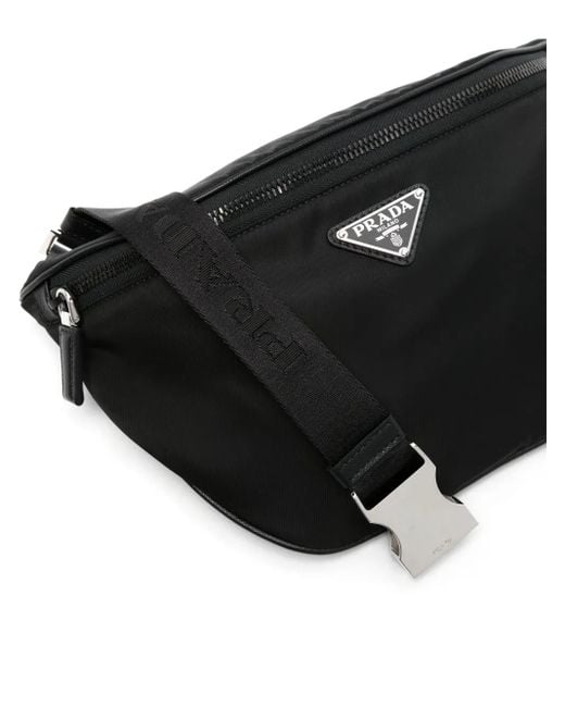 Marsupio Re-Nylon Slim di Prada in Black da Uomo