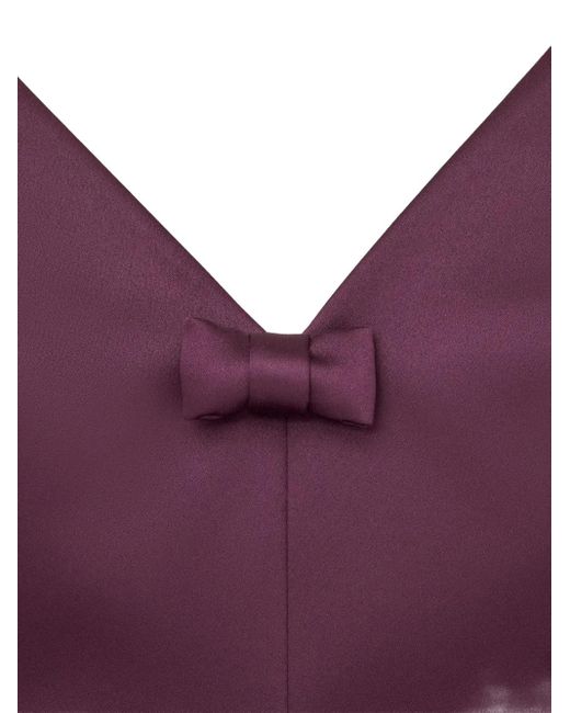 Marc Jacobs リボンディテール ミニドレス Purple