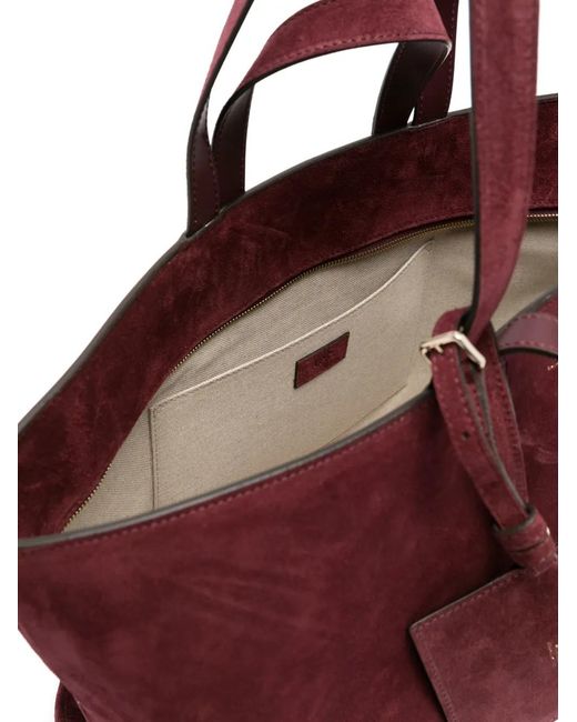 A.P.C. Purple Le Drummer Tote Bag