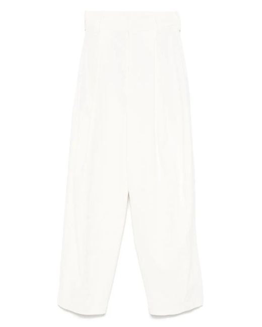 Pantaloni Paw di Uma Wang in White
