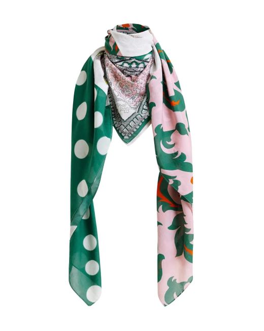 Essentiel Antwerp White Hiowa Scarf