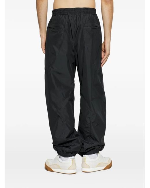 Givenchy Black Cut-Out Track Pants For for men