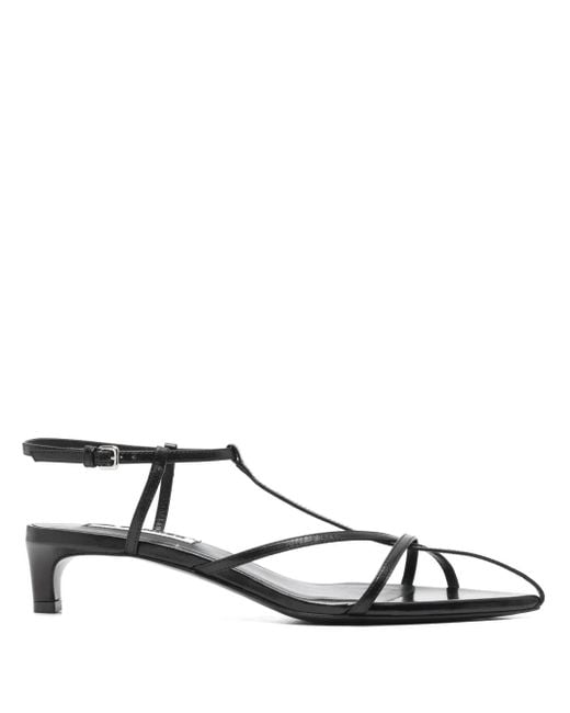 Jil Sander White Long-Sleeved Cotton T-Shirt