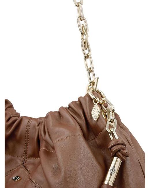 Ba&sh Brown June Tote Bag