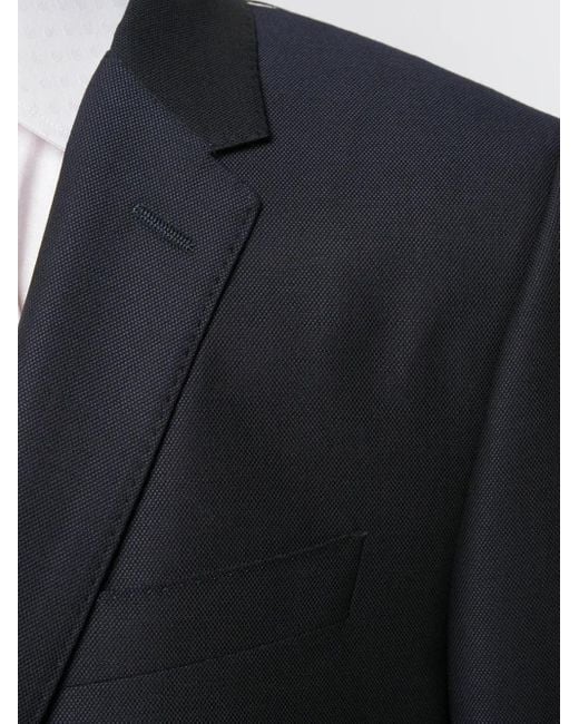 Dolce & Gabbana Blue Martini-Fit Virgin Wool Suit for men