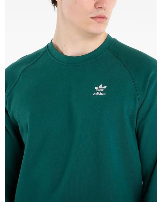Pull À Patch Logo Trefoil Adidas pour homme en coloris Green