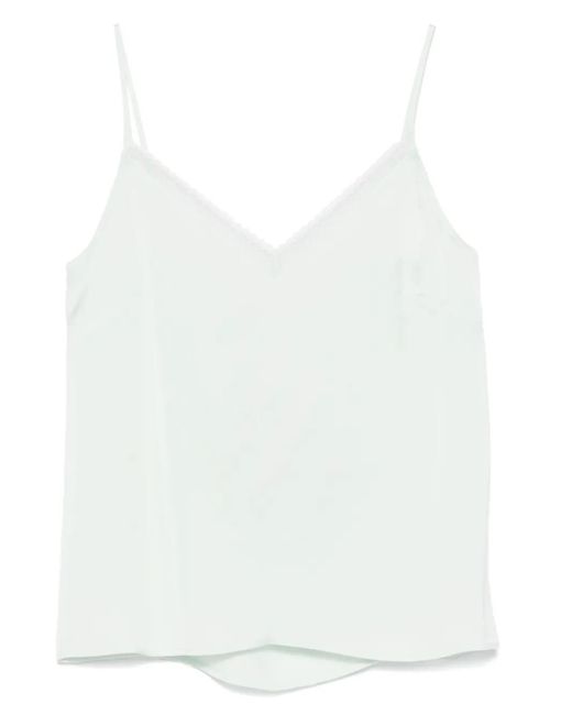 Twinset サテン トップ White