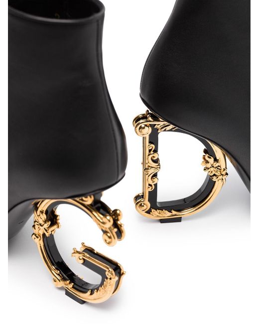 Botines DG de 105mm Dolce & Gabbana de color Black