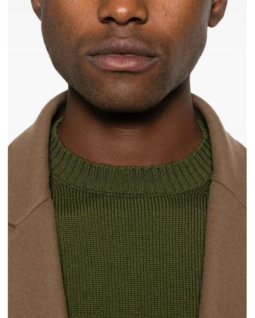 Ballantyne Green Wool Sweater for men