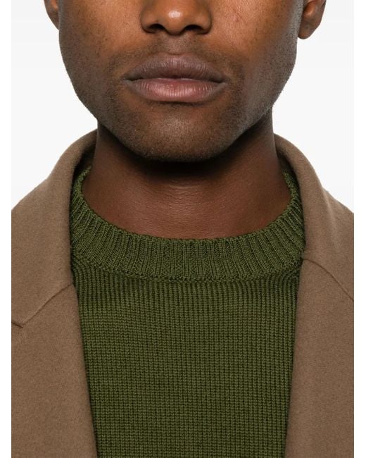 Ballantyne Green Wool Sweater for men
