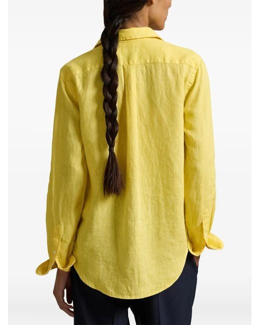 Polo Ralph Lauren Button-Down Overhemd in het Yellow