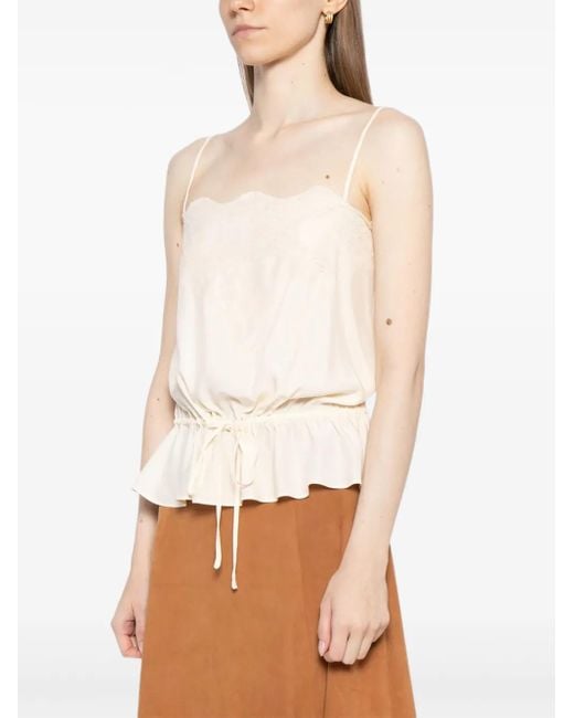 Reformation Silvia トップ Natural