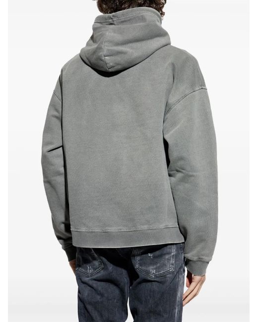 メンズ DSquared² ロゴ パーカー Gray