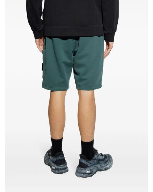 Stone Island Green Casual Shorts for men