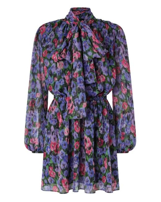 Pinko フローラル ドレス Blue