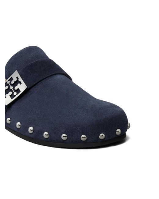 Tory Burch Blue Mellow Mules