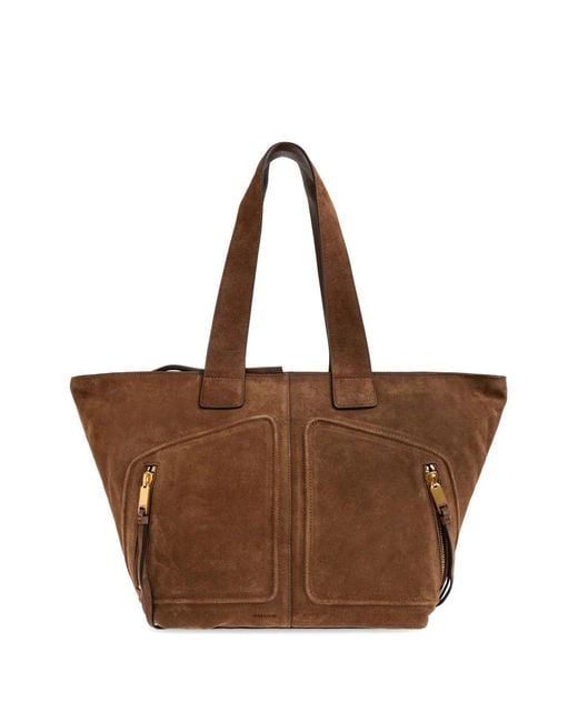 AllSaints Brown Sac Cabas Jean Rey