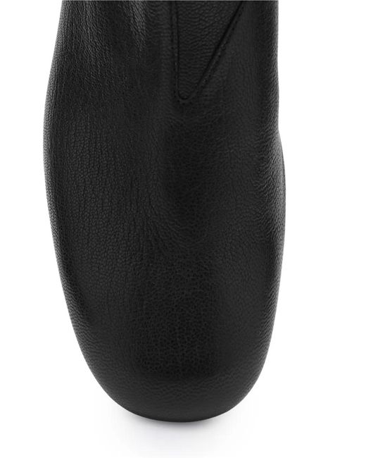 Prada Black Leather Chelsea Boots for men