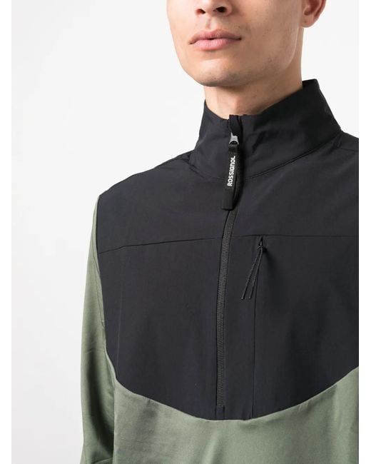 Rossignol Gray Lightweight Half-Zip Sweatshirt for men