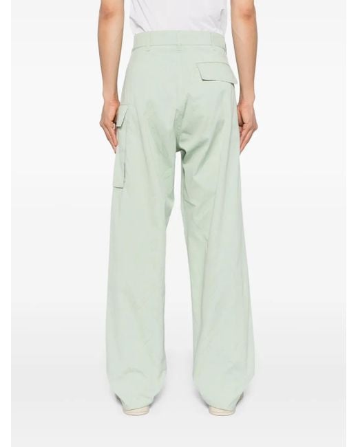 Marni Blue Confetti Cotton Trousers for men