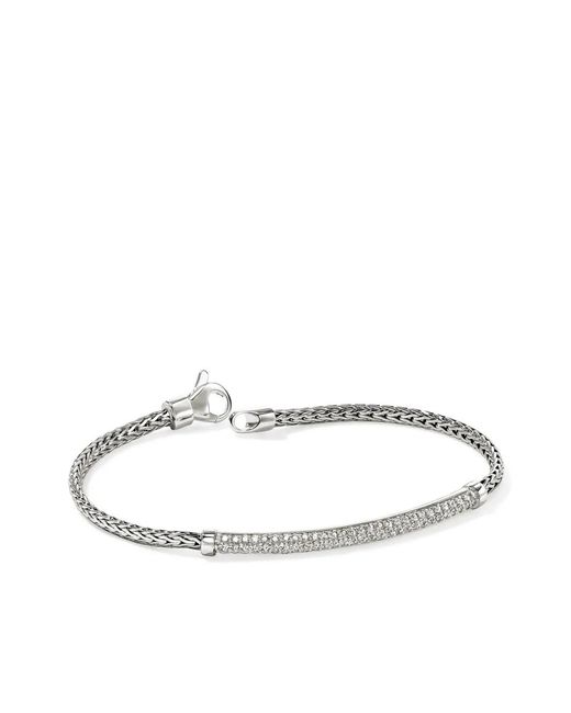 John Hardy White Jh Essential Diamond Bracelet