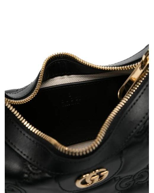 Gucci Gg Matelassé Schoudertas in het Gray