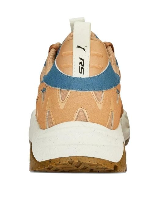 PUMA Blue Rs-Trck Earth Suede Sneakers for men