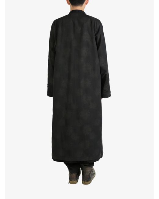 Raglan-sleeve coat Yohji Yamamoto de hombre de color Black