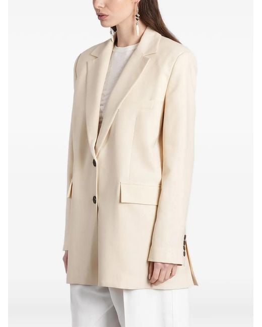 IRO Natural Alapi Oversized Single-Breasted Jacket