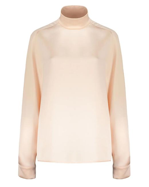 Cedric Charlier White Printed Blouse