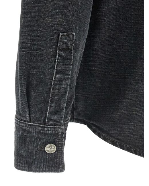 NAMACHEKO Black Gervis Braided Shirt for men