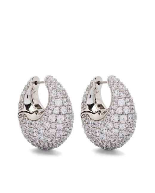 Orecchini Sublima di Swarovski in White