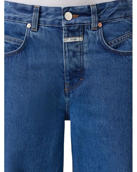 Closed Jeans Met Wijde Pijpen in het Blue