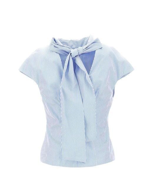 ARMARIUM Blue Ariell Striped Top