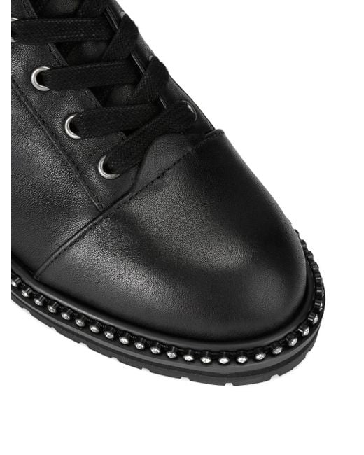 Bottines Stoop À Ornements En Cristal Kurt Geiger en coloris Black
