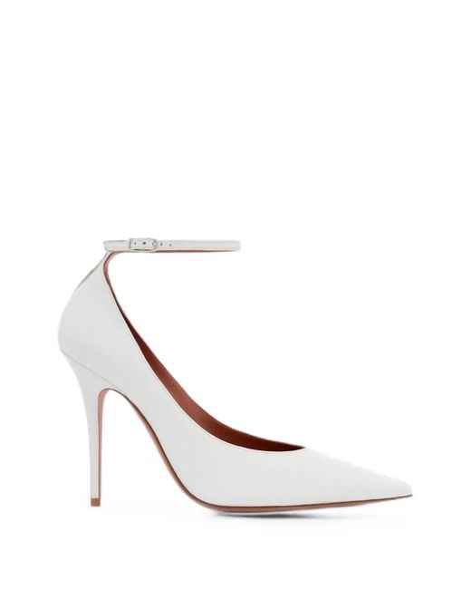 AMINA MUADDI White Anok Buckle-Fastening Pumps
