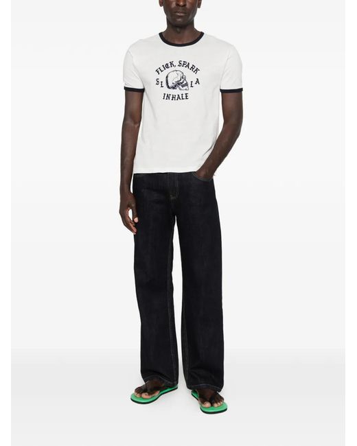 Second/Layer Blue Big Papi Straight-Leg Jeans for men