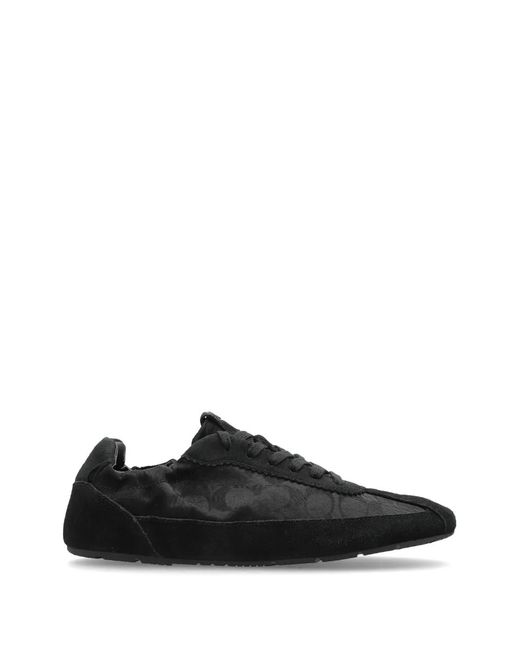 COACH Black Panelled Sneakers for men