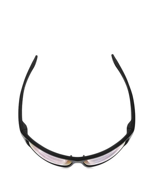 Nike Blue Intersect Rectangle-Frame Sunglasses for men