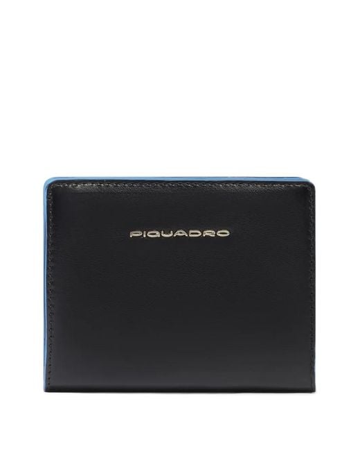 Piquadro Black Leather Wallet